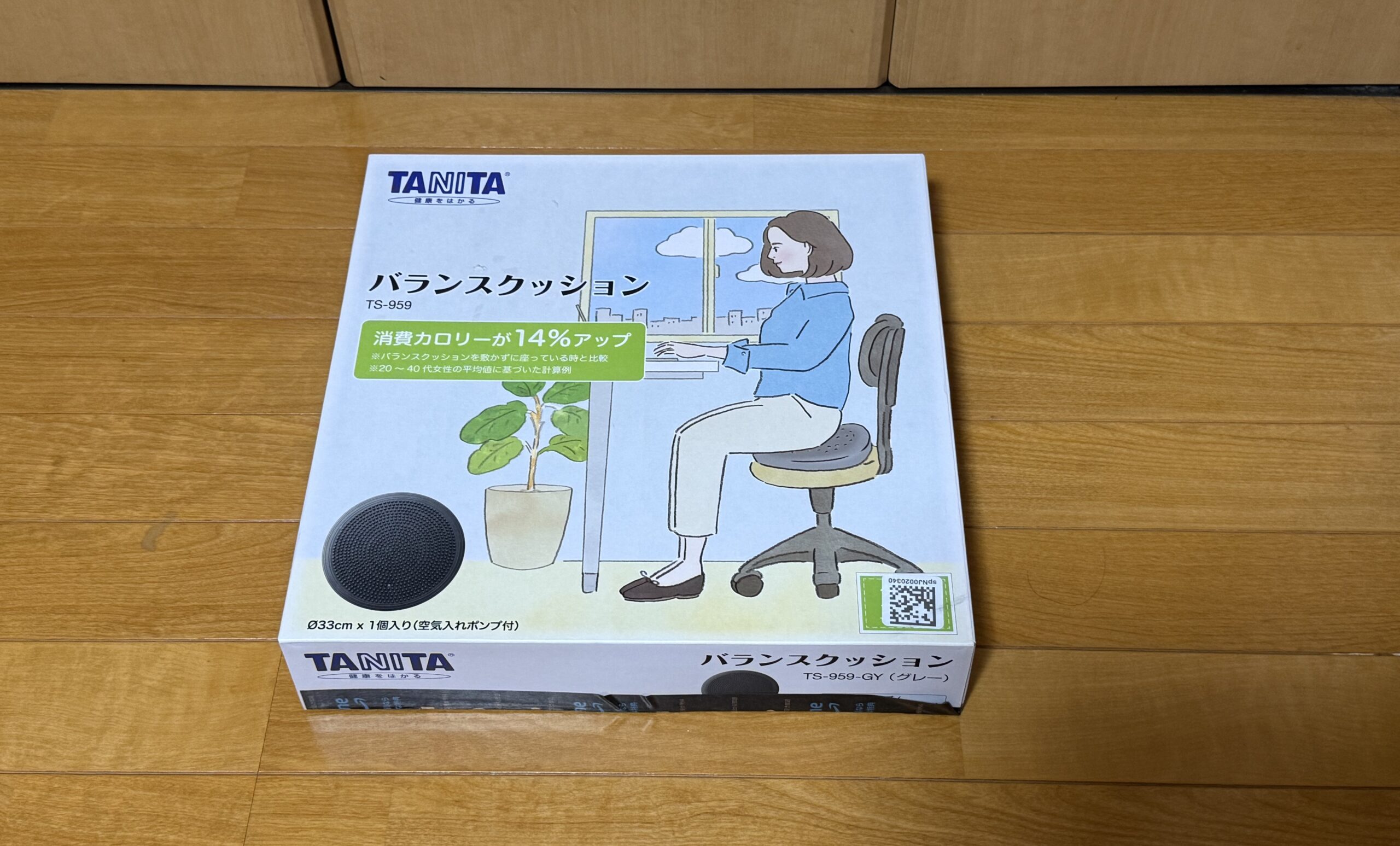 タニタのバランスクッション